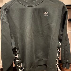 Adidas Men's Olive Crewneck Sweater